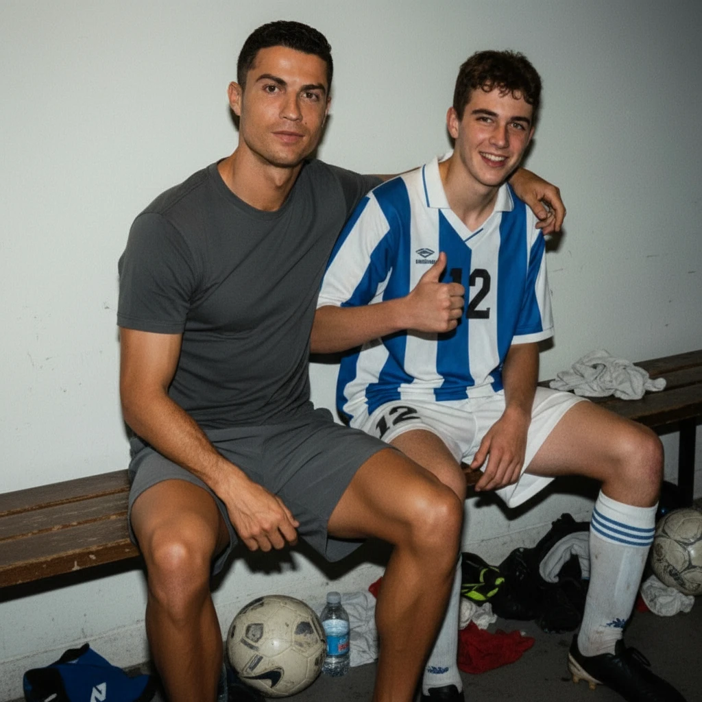 Foto con músico favorito en backstage generada con IA