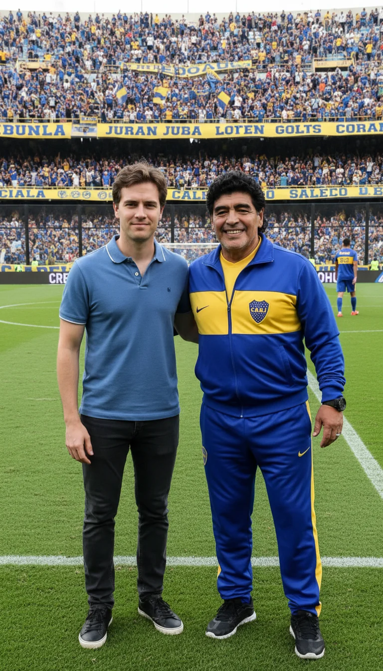Ejemplo de Foto con tu ídolo generado con IA